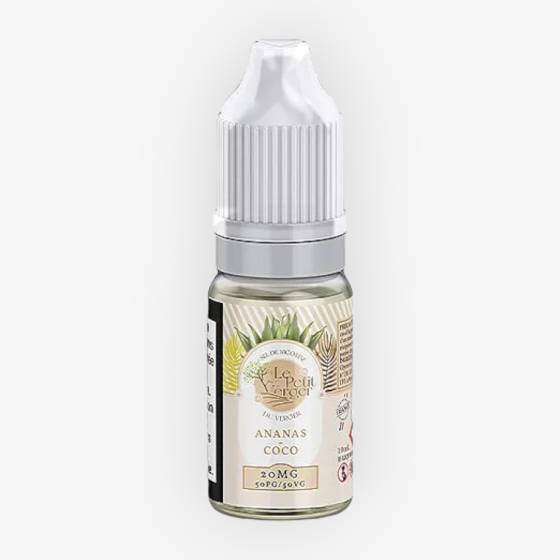 E-liquide Ananas Coco Nic Salt 10 mL - Le Petit Verger Savourea