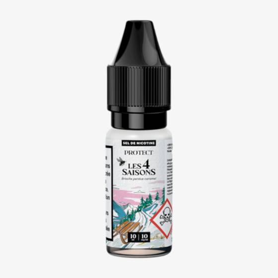 E-liquide Brioche Perdue Caramel sels de nicotine 10 mL - Protect