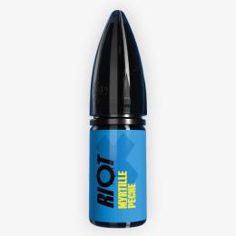 E-liquide Myrtille Pêche Nic Salt 10 mL - Riot
