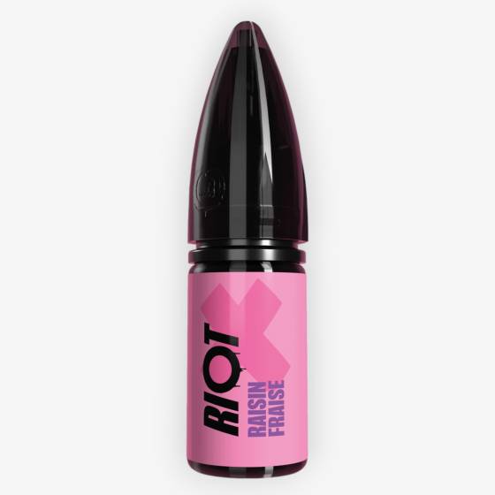 E-liquide Raisin Fraise Nic Salt 10 mL - Riot