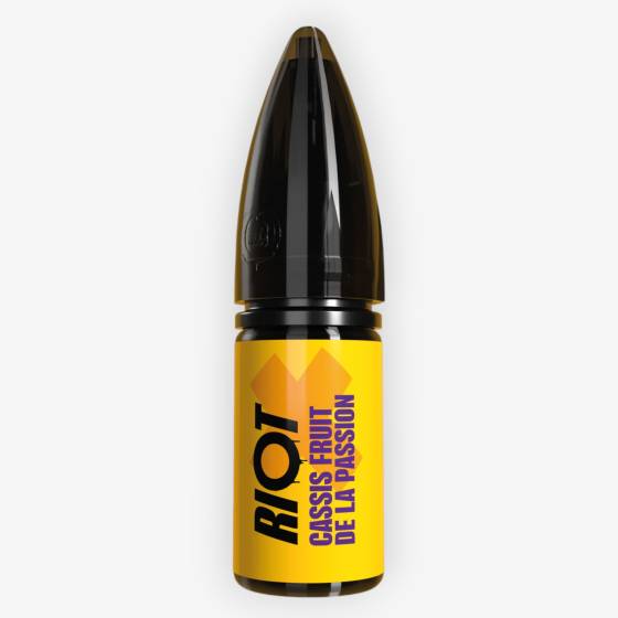 E-liquide Cassis Fruit De La Passion Nic Salt 10 mL - Riot