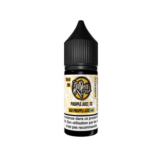 E-liquide Maui Pineapple Juice On Ice Nic Salt 10 mL - BarSaltz Ruthless