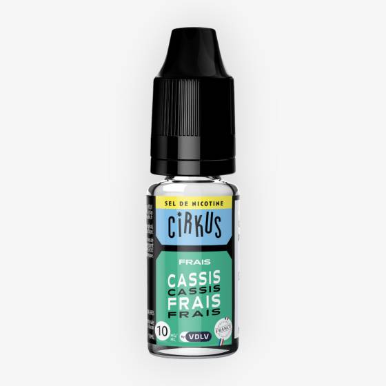 E-liquide Cassis Frais Nic Salt 10 mL - Cirkus VDLV