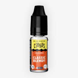 E-liquide Classic Blend Nic Salt 10 mL - Cirkus VDLV