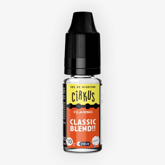 E-liquide Classic Blend Nic Salt 10 mL - Cirkus VDLV