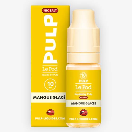 E-liquide Mangue Glacée Nic Salt 10 mL - Pulp Le Pod