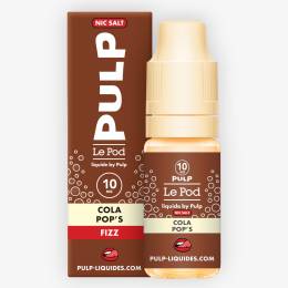 E-liquide Cola Pop's Fizz 10 mL - Pulp Le Pod