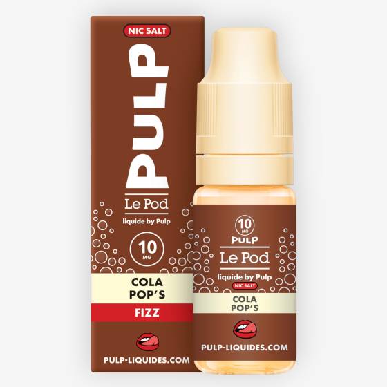 E-liquide Cola Pop's Fizz 10 mL - Pulp Le Pod