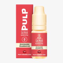 E-liquide Rhubarbe Framboise Nic Salt 10 mL - Pulp Le Pod