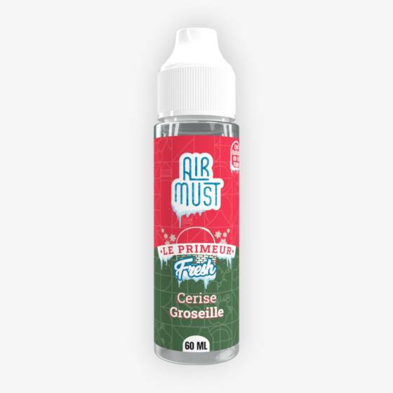 E-liquide Cerise Groseille 60 mL - Le Primeur Fresh Airmust