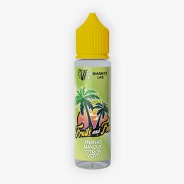 E-liquide Ananas Mangue Citron Vert 50 mL - Fruits And Sun Biarritz Lab