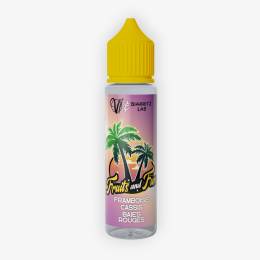E-liquide Framboise Cassis Baies Rouges 50 mL - Fruits And Fun Biarritz Lab