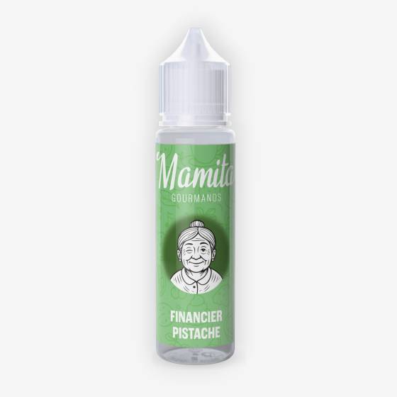 E-liquide Financier Pistache 50 mL - Mamita Biarritz Lab