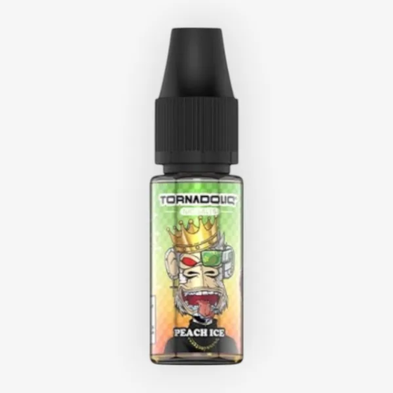 E-liquide Peach Ice 10 mL - Tornadoliq Gobar
