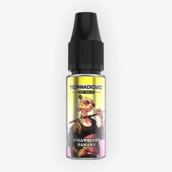 E-liquide Strawberry Banana Nic Salts 10 mL - Tornadoliq Gobar