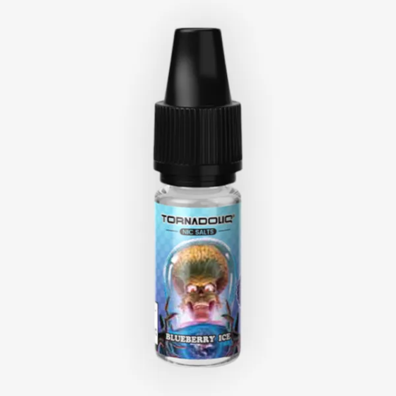 E-liquide Blueberry Ice Nic Salts 10 mL - Tornadoliq Gobar