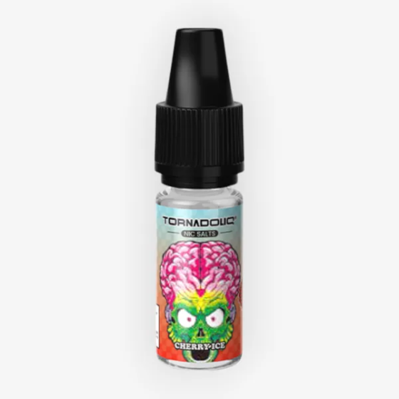 E-liquide Cherry Ice Nic Salts 10 mL - Tornadoliq Gobar