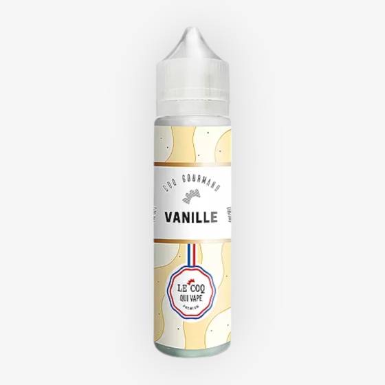 E-liquide Vanille 50 mL - Le Coq Qui Vape