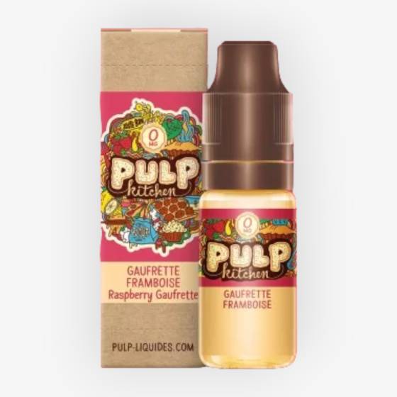 E-liquide Gaufrette Framboise 10 mL - Pulp Kitchen