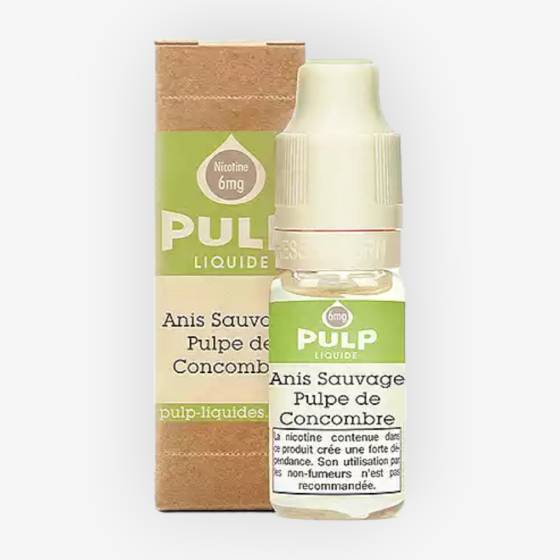 E-liquide Anis Sauvage Pulpe De Concombre 10 mL - Pulp