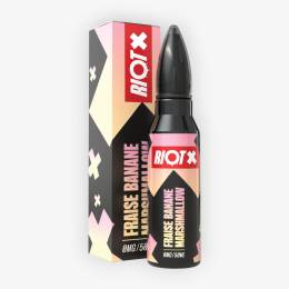 E-liquide Fraise Banane Marshmallow 50 mL - Riot