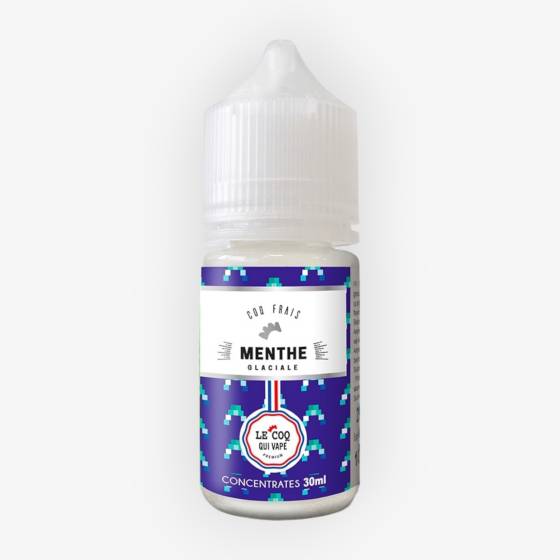 Concentré Menthe Glaciale 30 mL - Le Coq Qui Vape