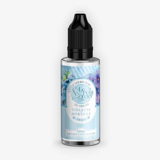 Concentré Violette Myrtille Frais 30 mL - Le Petit Verger
