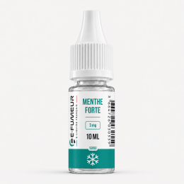 E-liquide Menthe Forte 10 mL - Essentiels (E-Fumeur)
