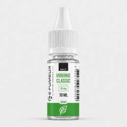E-liquide Virginie Classic 10 mL aux sels de nicotine - Essentiels (E-Fumeur)