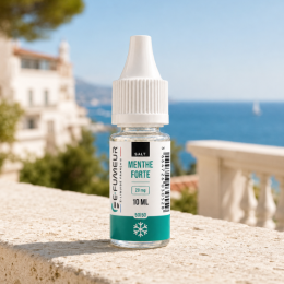 E-liquide Menthe Forte 10 mL aux sels de nicotine - Essentiels (E-Fumeur)