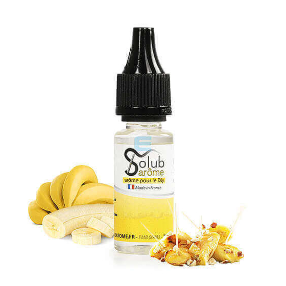 Arôme banane flambée 10 ml - Solubarome Arôme banane flambée 10 ml - Solubarome