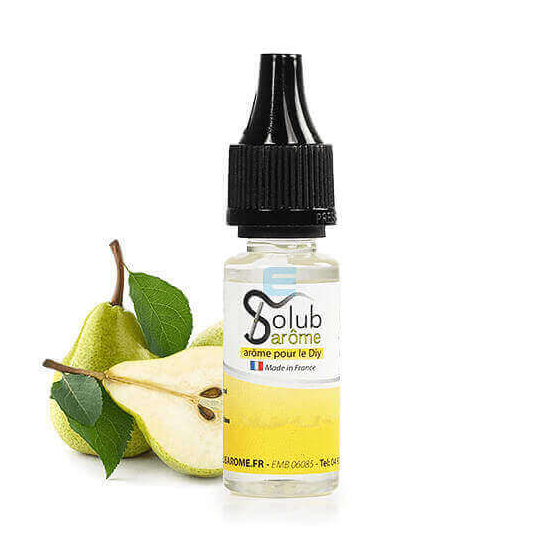 Arôme poire 10 ml - Solubarome Arôme poire 10 ml - Solubarome