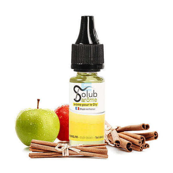 Arôme Pomme Cannelle 10 mL - Solubarome Arôme Pomme Cannelle 10 mL - Solubarome