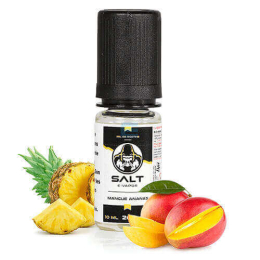 Mangue Ananas Salt E-Vapor 10 mL - Le French Liquide