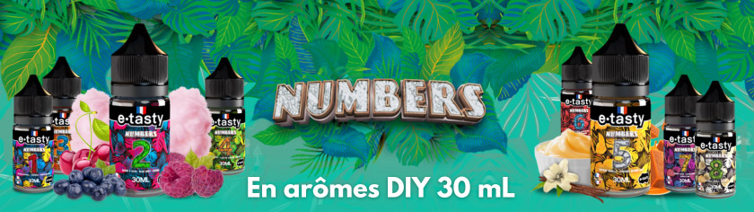 aromes diy numbers etasty