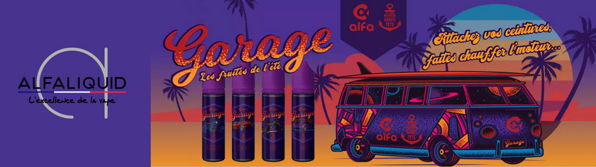 E-liquide Garage alfaliquid Mix'n'Vape