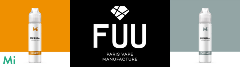 présentation des e-liquides Minimal 50 ml