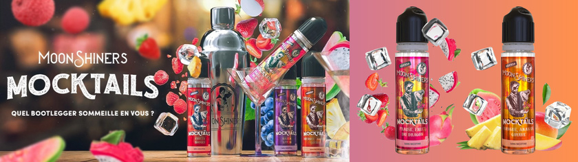 E-liquides Mocktails Moonshiners par Le French Liquide