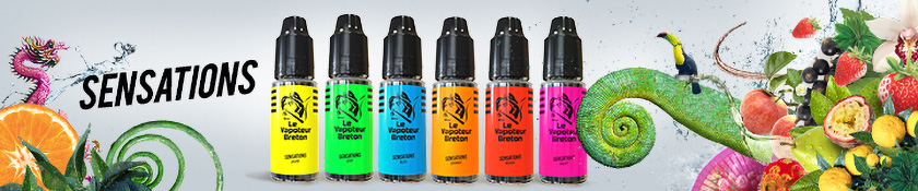 E-liquide Sensations Le Vapoteur Breton