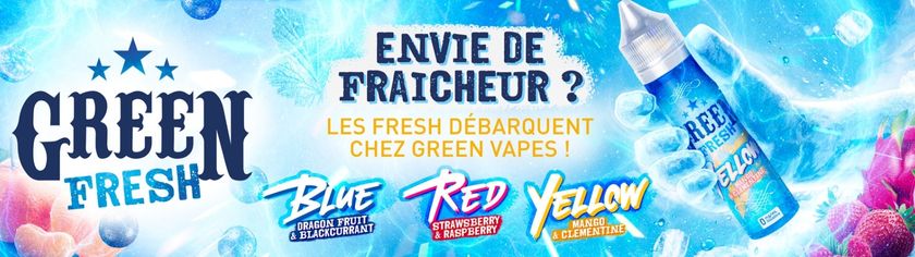 bandeau green fresh e-liquides