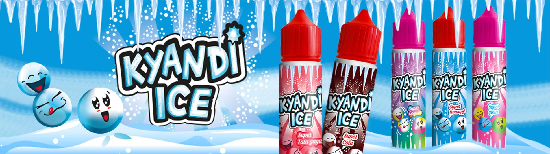 E-liquides Kiandi Shop Ice Mix'n'Vape 50 mL