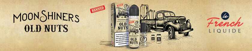 E-liquide Old Nuts 60 mL - Moonshiners par Le French Liquide