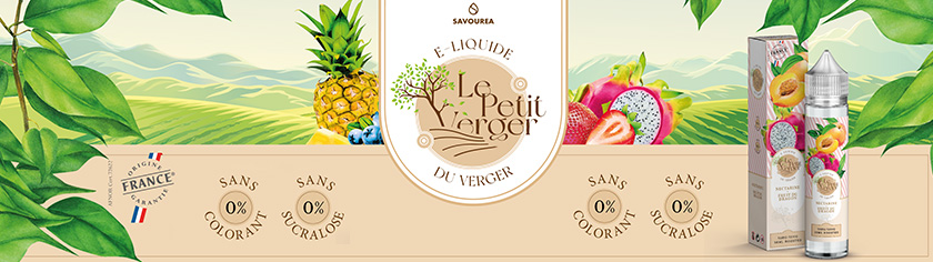E-liquides Le Petit Verger par Savourea