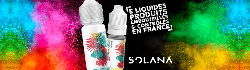 e-liquide 100 ml solana