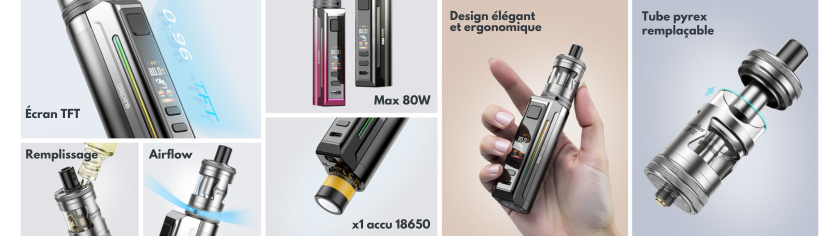 kit zelos x80 aspire details