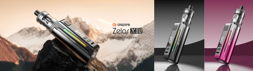 Kit zelos x80 aspire