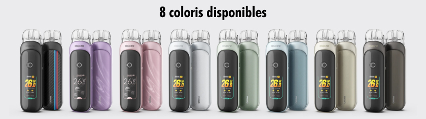 coloris pod pixo aspire