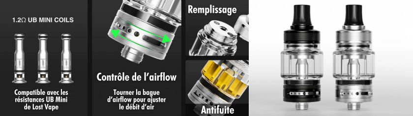 clearomiseur UB Mini lost vape