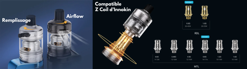 specs zenith nex innokin