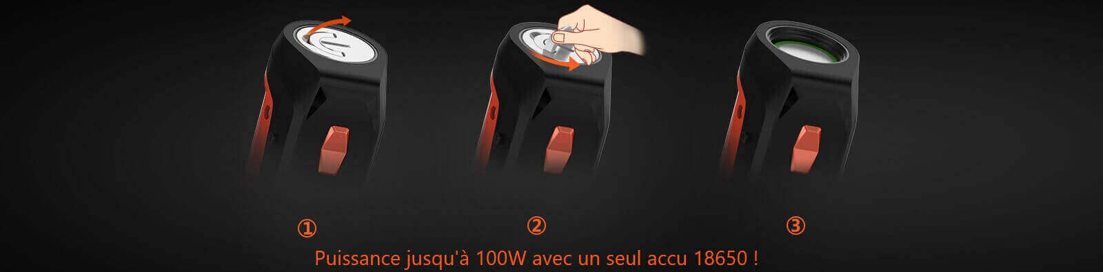 Changer l'accu du mod Aegis Solo GeekVape